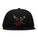 Black New Era Cherub Hat