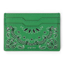 Green Bandana Card Holder