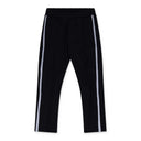 Black Striped Traxedo Pants