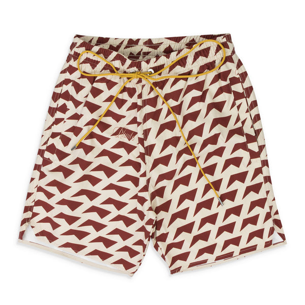 Red / Cream Dolce Vita Swim Short