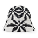 Ivory Jacquard Bucket Hat