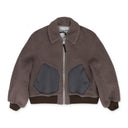 Brown Boa Reversible Jacket
