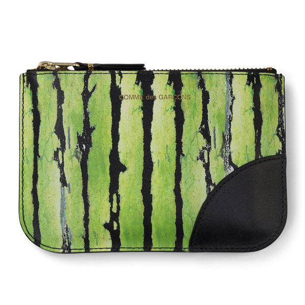 Green CDG Watermelon Pouch