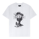 WHITE Textured Sky High T-shirt