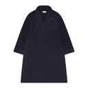 Blue Sample Morning Coat W/ Hood