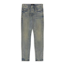 Light Indigo Sunshine Coated Skinny Jeans