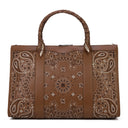 Oatmeal Weekender Bandana Bag