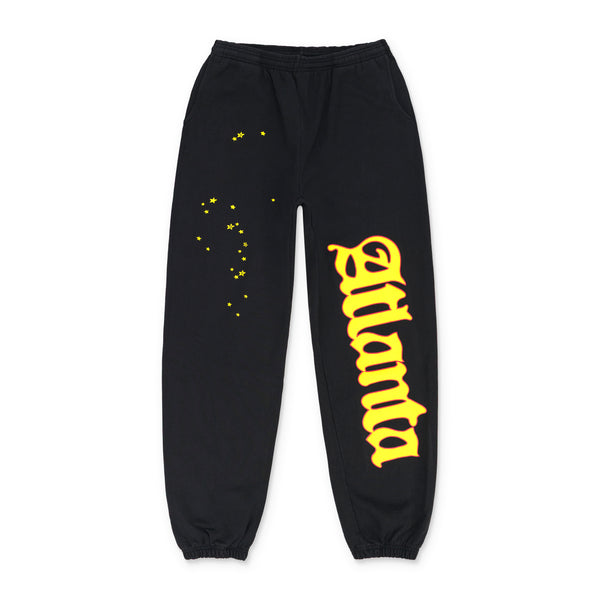 Black Atlanta Sweatpants