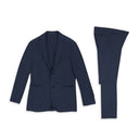 Blue Single Breasted Sahmere Suit