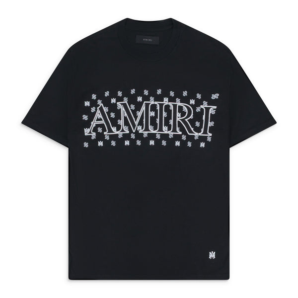 Black MA Paisley T-Shirt