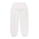 Eggshell Sp5der Sweatpants