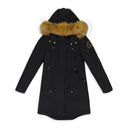 BLACK w RED FOX FUR Grand Metis Parka