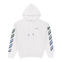 White Marker Arrow Hoodie