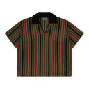 Multicolor Knit Polo Shirt