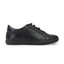 Black Logo Low-Top Sneakers