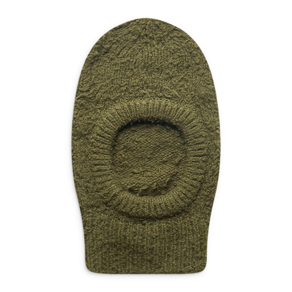Green Furry Balaclava