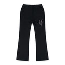 Black HWT Fleece Flared Pants