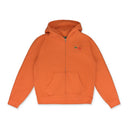 Orange Ellis Tears Zip Hoodie
