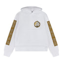 White Landscape Frame Hoodie