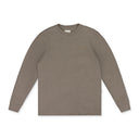 Brown LS Melange Uniform Tee