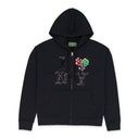 Black I Dice NY Zip Hoodie