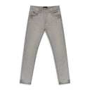 Grey Skinny Coated P001 Jeans