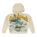 OFF-WHITE CHROME LIBERTY ZIP V2 SWEATSHIRT