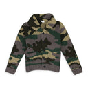 Multicolor Camo Cardigan