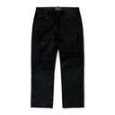 Black Cowhide Pants