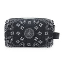 Black Canvas Bandana Beauty Case