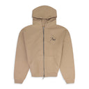 Tan Zip-UP Hoodie