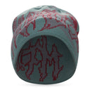 Green/Red Skully Beanie
