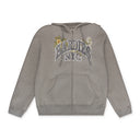 Grey Hardies NYC Zip Hoodie