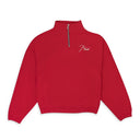 Red Quarter Zip