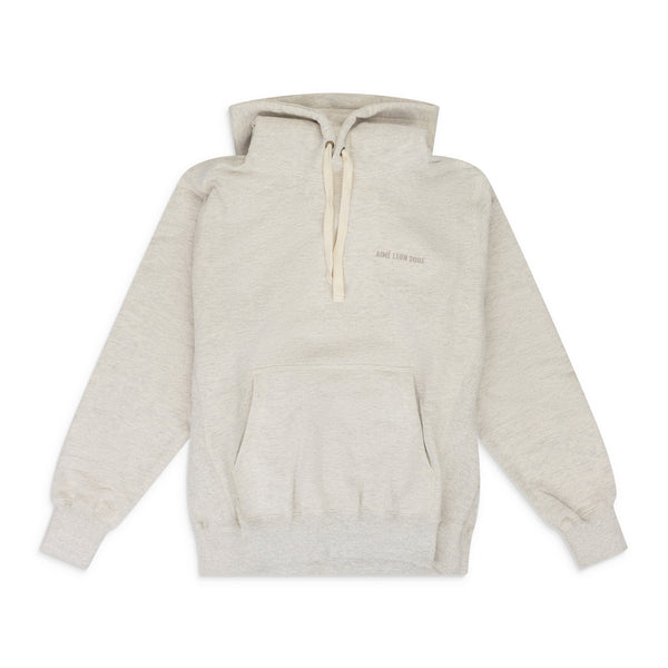 Oatmeal Tonal Logo Hoodie