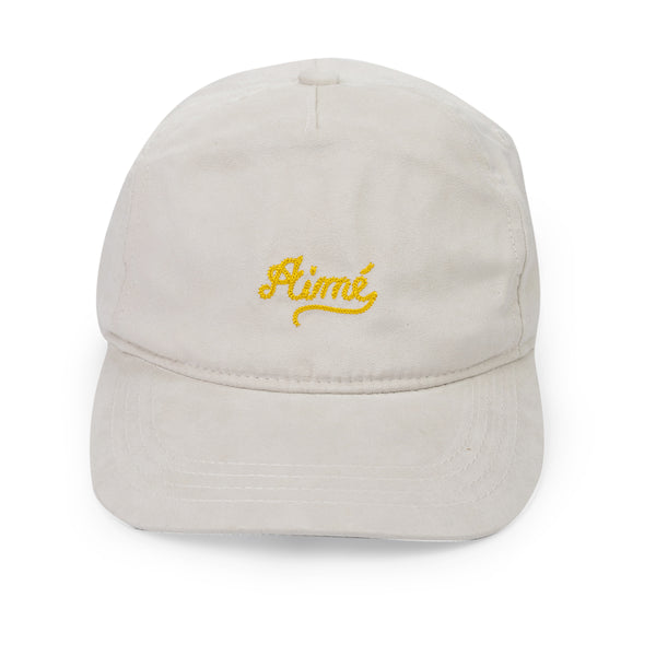 Grey Chain Stitch Cap