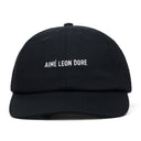 Black Cotton Logo Hat