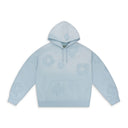 Light Blue Mono Wreath Hoodie