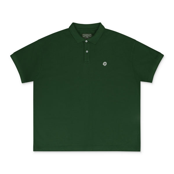 Green Peace Wreath Polo T-Shirt