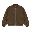 Brown Pandemic Business AOI Quilted Work Jacket