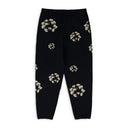 Black Cactus Wreath Sweatpants