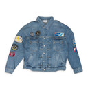 Indigo Patch Denim Jacket
