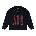 Navy ADG Half Zip Hoodie
