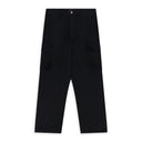 Black Cotton Cargo Pants