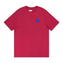 Pink SS Stacked Logo Tee
