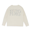 White L/S Woven T-Shirt