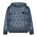 Blue Bandana Basketball Hoodie
