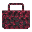 Black Star Plaid Tote Bag