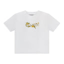 White Kids Cotton Wreath T-Shirt