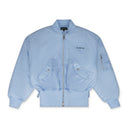 Blue Wordmark Bomber